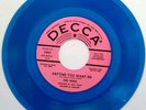 THE WHO Anytime You Want Me 45   EX Blue Vinyl Promo [ hand etched matrix]