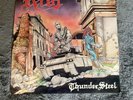 RIOT VINYL RECORD THUNDER STEEL 80s METAL LP 1988 CBS