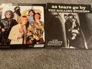 Vintage 2  Rolling Stones Jumpin Jack Flash & As Tears Go By 45’s