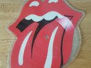  THE ROLLING STONES - SHE WAS HOT Shaped Vinyl Picture Disc LOGO