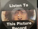 John Lennon Listen To This Picture Record Picture Disc Rare  Clean