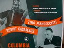 33cx 1111 Zino Francescatti Robert Casadesus Frank/Debussy Violin sonatas