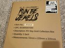Run The Jewels RTJ Record Store Day RSD Stay Gold Collectors Box Unopened