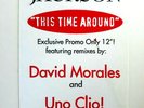 MICHAEL JACKSON This Time Around - UNO CLIO MIXES (1995) USA ONLY PROMO 12