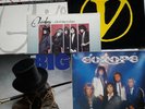 5 ROCK VINYL RECORD LP'S 2XQUIREBOYS, VOWWOW, MR BIG, EUROPE (incl poster)