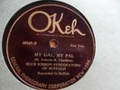 BLUE RIBBON SYNCOPATORS OF BUFFALO OKEH 40349 MY GAL, MY PAL / BLUES IN A MINOR