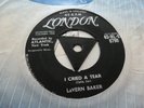 LaVERN BAKER  I CRIED A TEAR / ST. LOUIS BLUES 1958 LONDON TRI 45-HL-E 8790 RARE