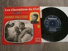 45t bof 370640 hollande ptte languette  JOHNNY HALLYDAY les chevaliers du ciel