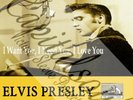 50S ROCK N ROLL HMV ELVIS PRESLEY I WANT YOU, I NEED YOU, I LOVE  PICTURE SLEEVE