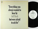 Jeff Beck - Everything You Always Wanted To Hear LP - Epic VG+ PROMO