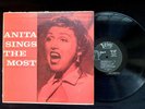 JAZZ VOCAL LP: ANITA O’DAY Sings the Most VERVE MG V-8259 deep groove original
