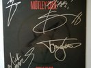MOTLEY CRUE FULLY SIGNED IN SILVER SHOUT AT THE DEVIL U.S.A. LP MINTY BEAUTIFUL