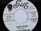 Northern Soul 45 BABY WASHINGTON Hush Heart SUE promo HEAR