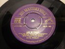 ELVIS PRESLEY 45...LOVE ME TENDER...HIS MASTER'S VOICE...OVERALL VG
