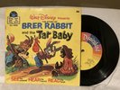 Rare BRER RABBIT And The TAR BABY 45 DISNEY Read Along 363 SPLASH MOUNTAIN Book
