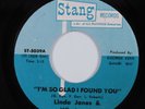 Northern Soul 45 LINDA JONES I'm So Glad I Found You STANG VG+ HEAR