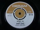 DONNIE ELBERT   Without You   MINT   1969 UK DERAM DM 235   Reggae Rocksteady Da
