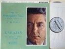 SIBELIUS Symphony No. 5 Finlandia KARAJAN Orig 1st Press B/s Columbia - SAX 2392