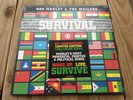 BOB MARLEY & THE WAILERS - SURVIVAL 180g LIMITED EDITION CLEAR VINYL LP