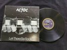 AC/DC Let There Be Rock Vinyl LP Record Alberts Aussie Blue Label OOP VG+