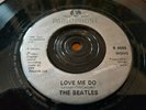 BEATLES Love Me Do 1990's SILVER SOLID parlophone UK rare