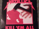 RARE MEGAFORCE Kill'Em All MUSICHEIN Vinyl Metallica Iron Maiden