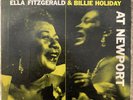 Ella Fitzgerald & Billie Holiday At Newport Verve Trumpet Label Mono (VG+)