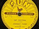 Johnny Cash And Tennessee Two, Get Rhythm / I Walk The Line Shellac, 10