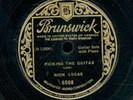 78tk-Guitar/vocal-BRUNSWICK 6508-Nick Lucas-(Pickin the guitar/Teasin the frets)