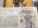 Skids Days In Europa Vinyl Lp Plus Signed Set List And Hand Writen Lyrics Sheet