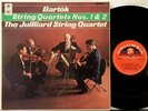 SAX 5260 S/C Juilliard Quartet, Bartok 6 String Quartets, Vol. 1, #1 & #2