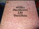 BERNSTEIN : MAHLER SYMPHONIES 1-10  15LP BOX CBS MASTERWORKS GM 15 GERMANY