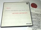 BACH ARTHUR GRUMIAUX 3 LP BOX SET 6 SIX SONATAS & PARTITAS VIOLIN SOLO NM M-