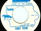TERRY TEENE 45 CURSE OF THE HEARSE on IOWA Halloween classic