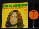 JOHN LENNON Beatles ROOTS SINGS GREAT ROCK & ROLL HITS Record LP ADAM VIII NM