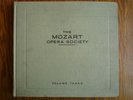 MOZART OPERA SOCIETY. Vol. 3. 1935  Le Nozze Di Figaro 5 Records VINYL NEAR MINT