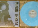 MINOR THREAT S/T LT. BLUE MARBLED COLOR VINYL LP SEALED W/ DOWNLOAD