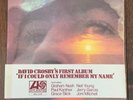 David Crosby - If I Could Only Remember My Name  UK Lp 1971 Atlantic Plum NM