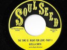 Rare First Press - Gizella Smith  - The Time Is Right For Love  - Soul Seed