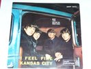 Beatles I Feel Fine Kansas City Italian Parlophone Dark Green 1964 QMSP 16372