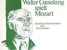 MOZART Klavierstücke Klaviersonaten Piano Sonatas Pieces Gieseking 8 LP EMI NM-M