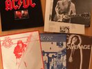 AC/DC Box Atlantic 3 Record Set High Voltage Dirty Deeds Powerage Vinyl LP