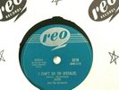 DION AND THE BELMONTS I CAN'T GO ON ROSALIE REO 78 RPM
