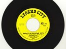 The Ghost of Legend City / Vinyl 45 record / Dolan Ellis / early 1960s 