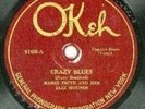 MAMIE SMITH  Ok 4169  E-  Crazy Blues / It's Right Here...   FIRST BLUES RECORD