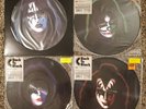 KISS 4 Picture Disc Vinyl Set Peter Criss Gene Simmons Paul Stanley Ace Frehley