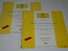 DGG RED Stereo 138004/005 SLPM Bruckner Symphony 5 Jochum NM 11/58 ED1