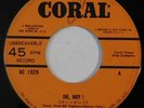 rockabilly 45 BUDDY HOLLY Oh Boy Not Fade Away JAPAN CORAL VG+ HEAR