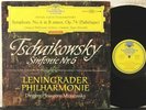 DGG red stereo 138 659 Tchaikovsky, Symphony #6, Mravinsky, Leningrad Phil