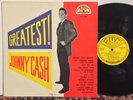 Johnny Cash Greatest VG+ SUN MONO DG ORIG outlaw country rockabilly PLAYS GREAT